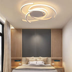 Aurora 22'' Scattered Semicircle Flush Mount Ceiling Light