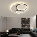 Orbit Trio Circle LED Flush Mount Ceiling Light