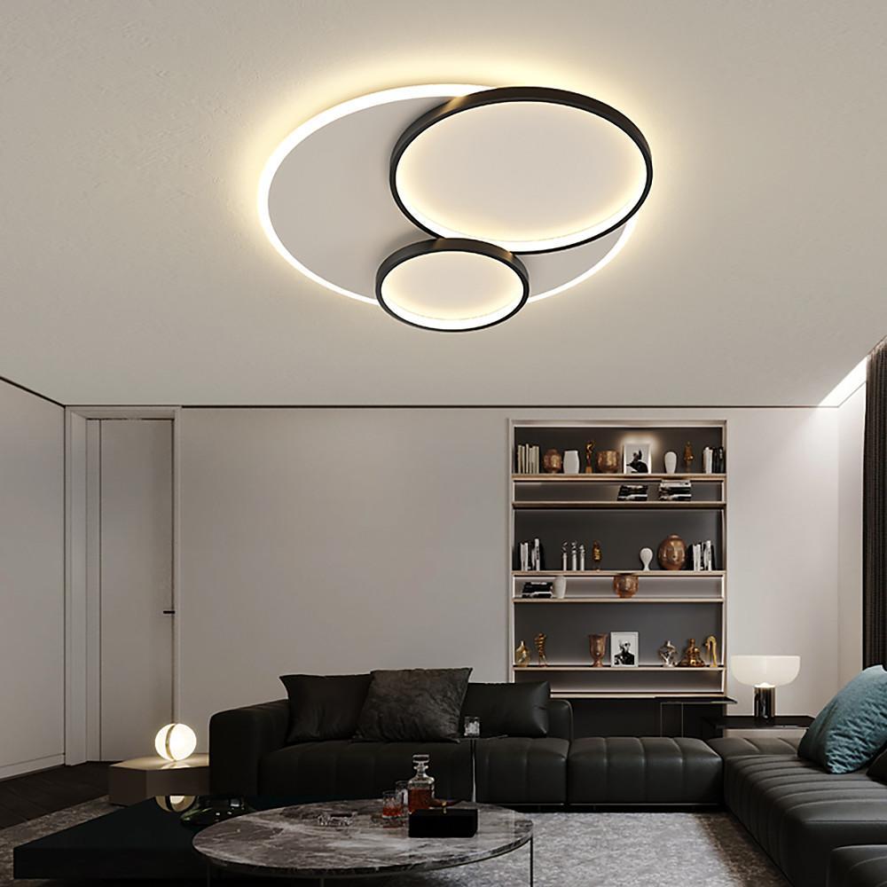 Orbit Trio Circle LED Flush Mount Ceiling Light