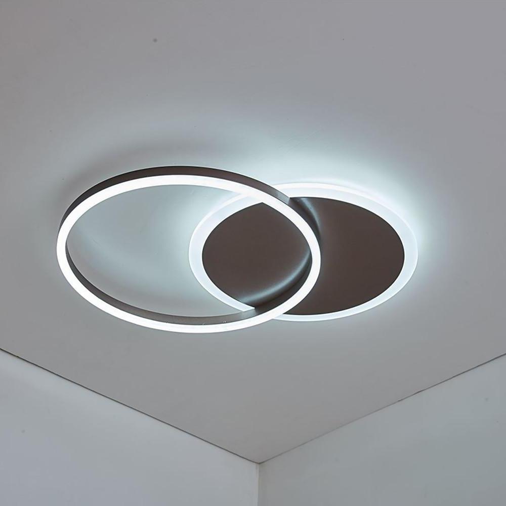 Corvelle 22'' Two-Ring LED Flush Mount Light