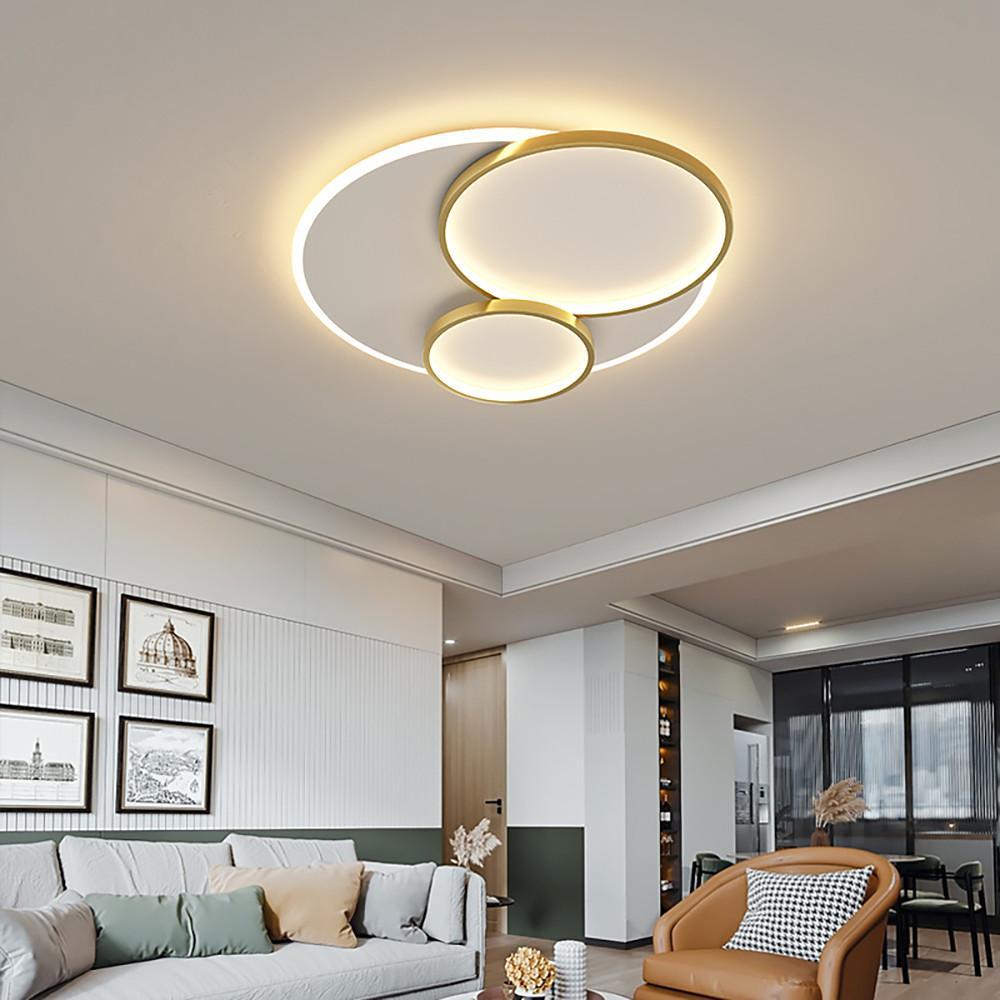 Orbit Trio Circle LED Flush Mount Ceiling Light
