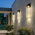 Lumina Crystal Bubble Dimmable LED Outdoor Wall Light