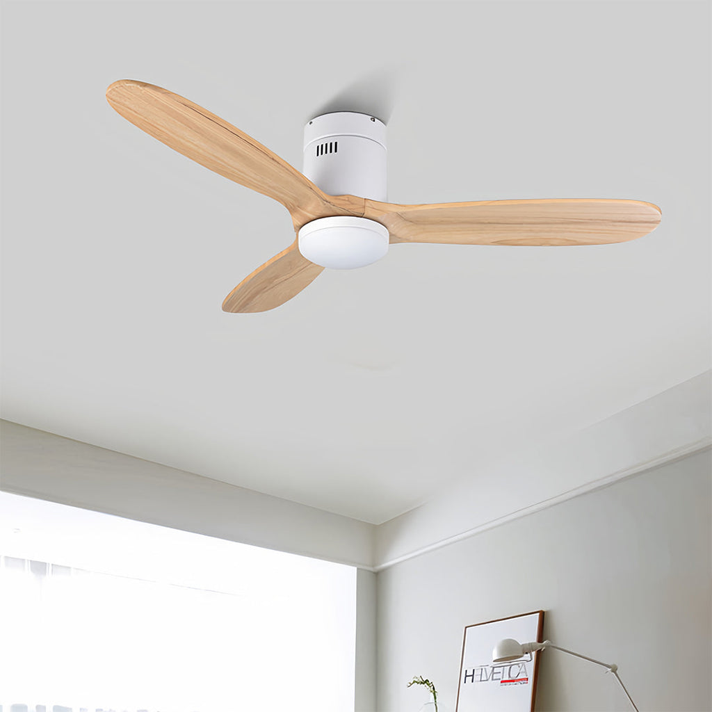 Nordwood 3-Blade Wooden Ceiling Fan with Light