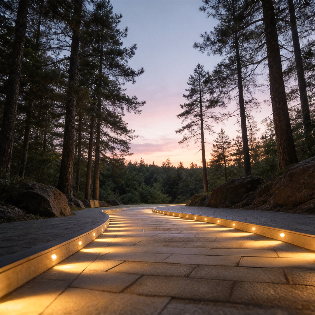 Steelux Stainless Steel LED Step Lights (10-Pack)