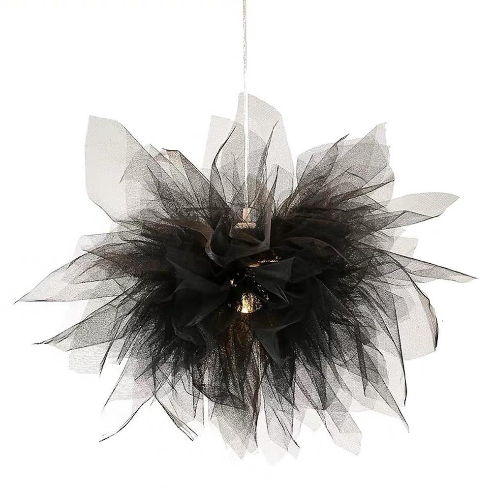 Bloomly 20" Fabric Flower Pendant Light