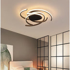 Aurora 22'' Scattered Semicircle Flush Mount Ceiling Light