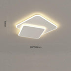 Quadra Square LED Flush Mount Ceiling Light