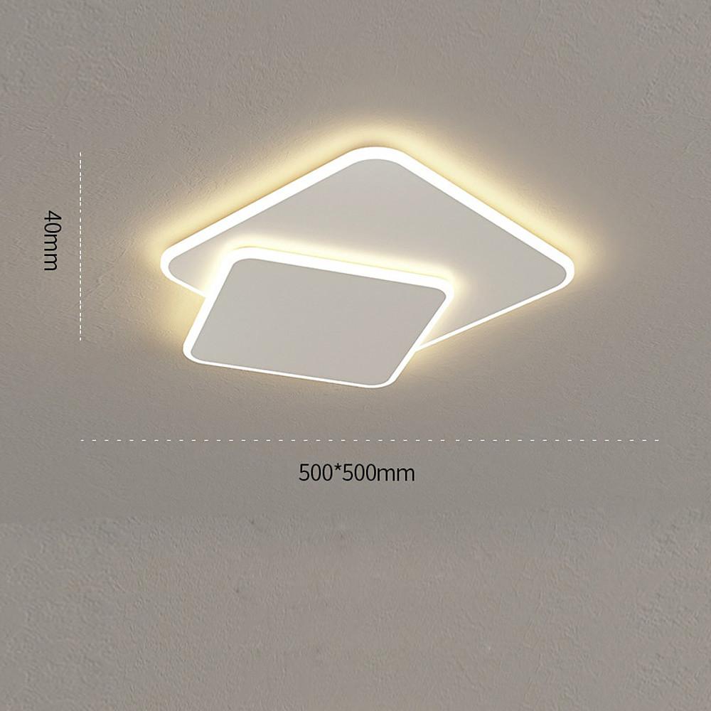 Quadra Square LED Flush Mount Ceiling Light