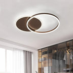 Corvelle 22'' Two-Ring LED Flush Mount Light