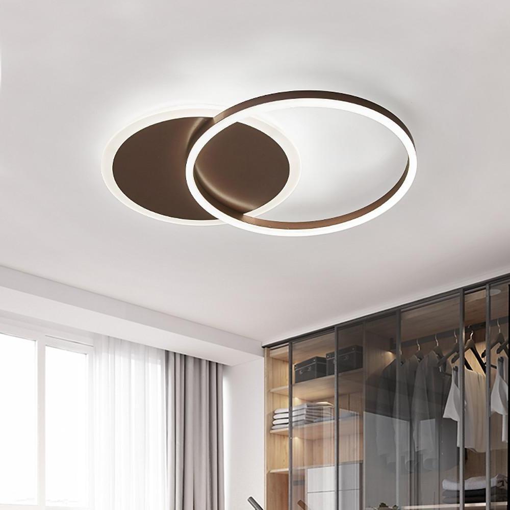 Corvelle 22'' Two-Ring LED Flush Mount Light