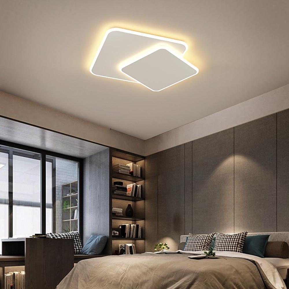 Quadra Square LED Flush Mount Ceiling Light