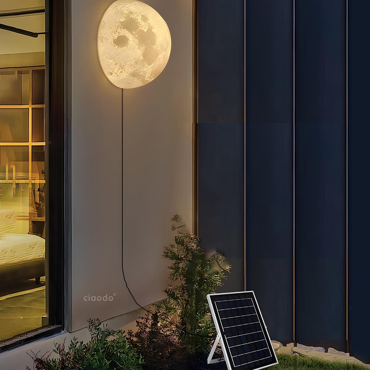 Luna Hemisphere LED Outdoor Wall Light
