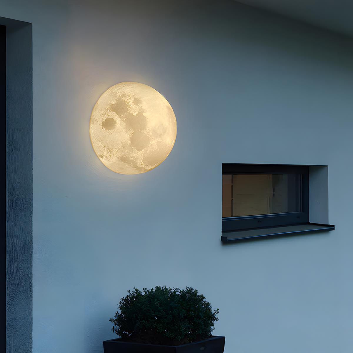 Luna Hemisphere LED Outdoor Wall Light