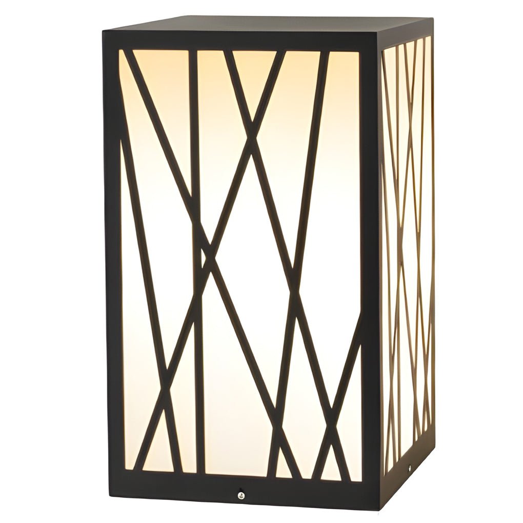 Sentinel Square Solar LED Bollard Light