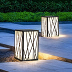 Sentinel Square Solar LED Bollard Light