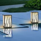 Sentinel Square Solar LED Bollard Light