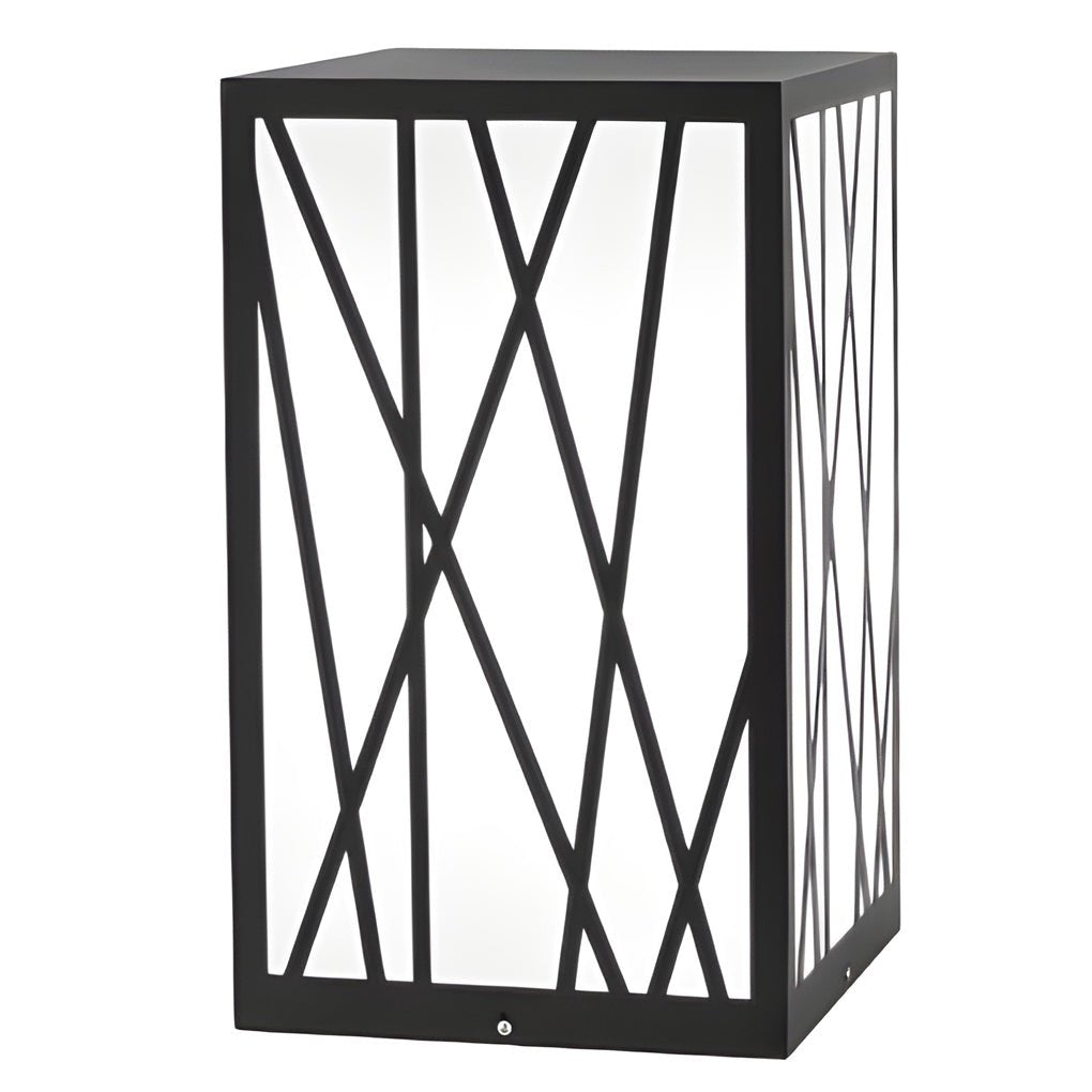 Sentinel Square Solar LED Bollard Light