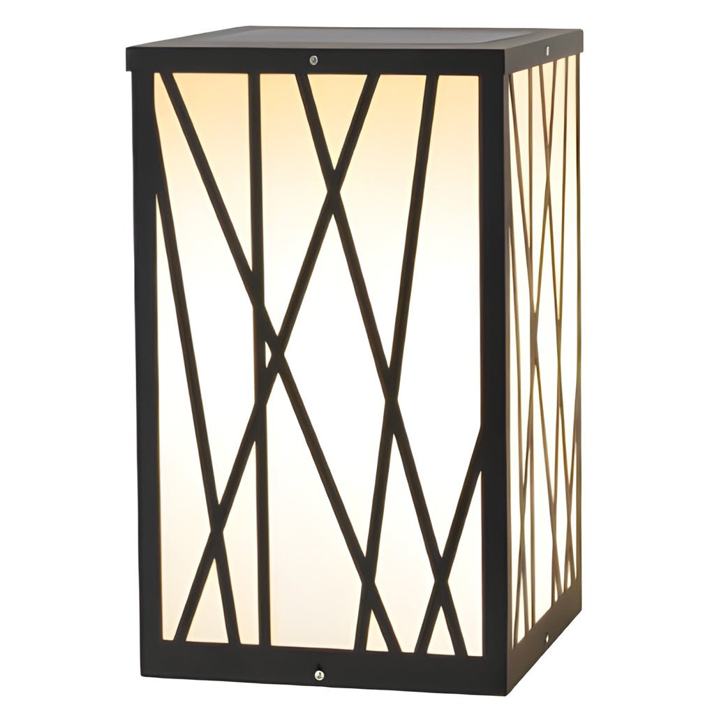 Sentinel Square Solar LED Bollard Light