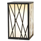 Sentinel Square Solar LED Bollard Light