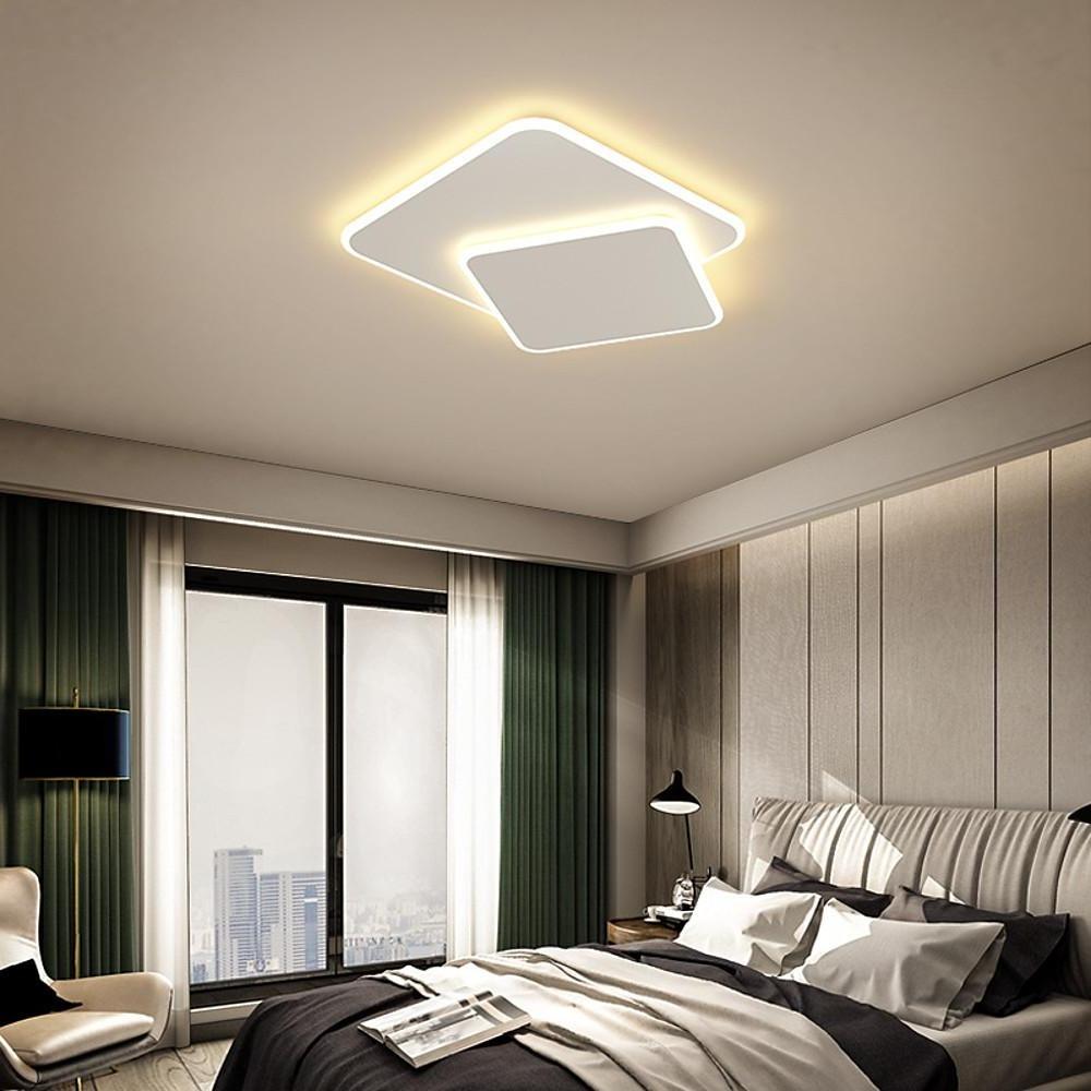 Quadra Square LED Flush Mount Ceiling Light
