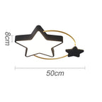 StarBeam Star Shape Dimmable LED Flush Mount Ceiling Light