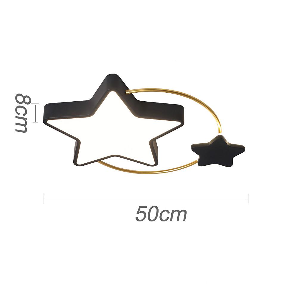 StarBeam Star Shape Dimmable LED Flush Mount Ceiling Light