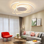 Aurora 22'' Scattered Semicircle Flush Mount Ceiling Light