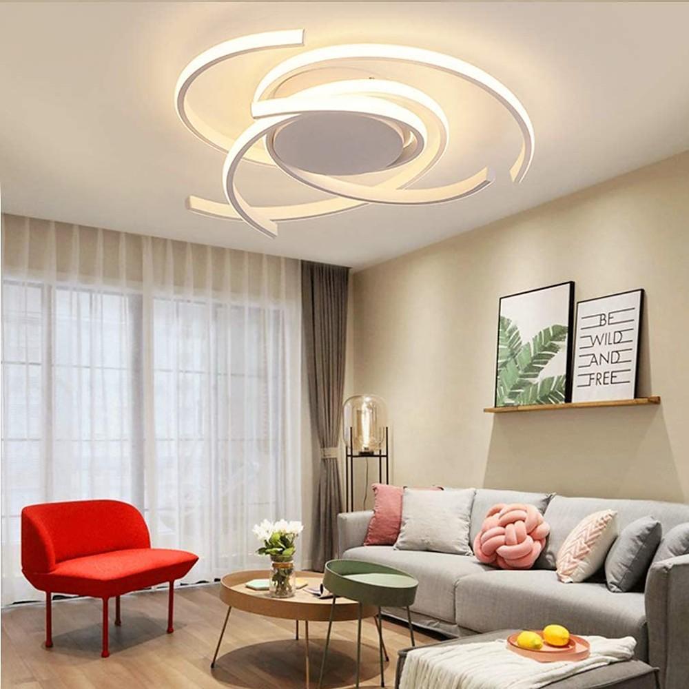 Aurora 22'' Scattered Semicircle Flush Mount Ceiling Light