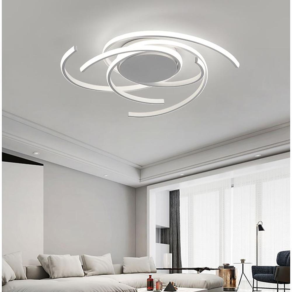 Aurora 22'' Scattered Semicircle Flush Mount Ceiling Light