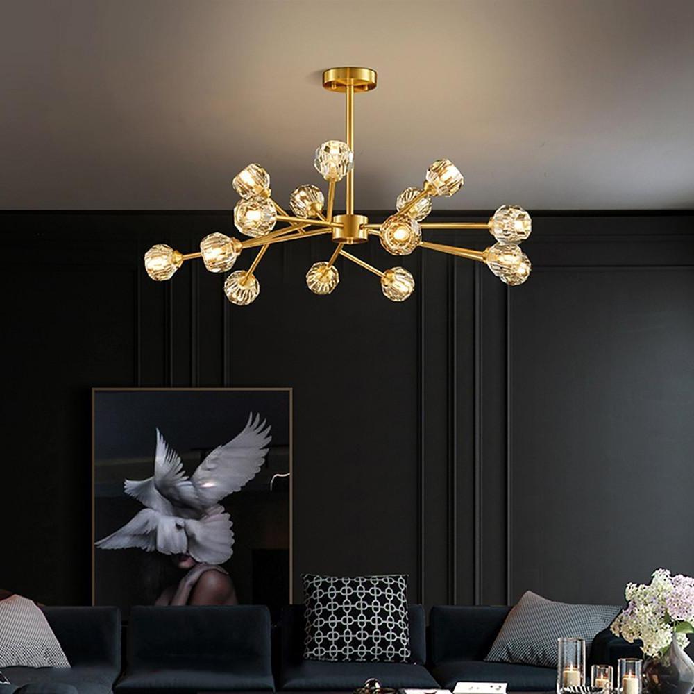 Constella 15-Light Crystal Sputnik Chandelier
