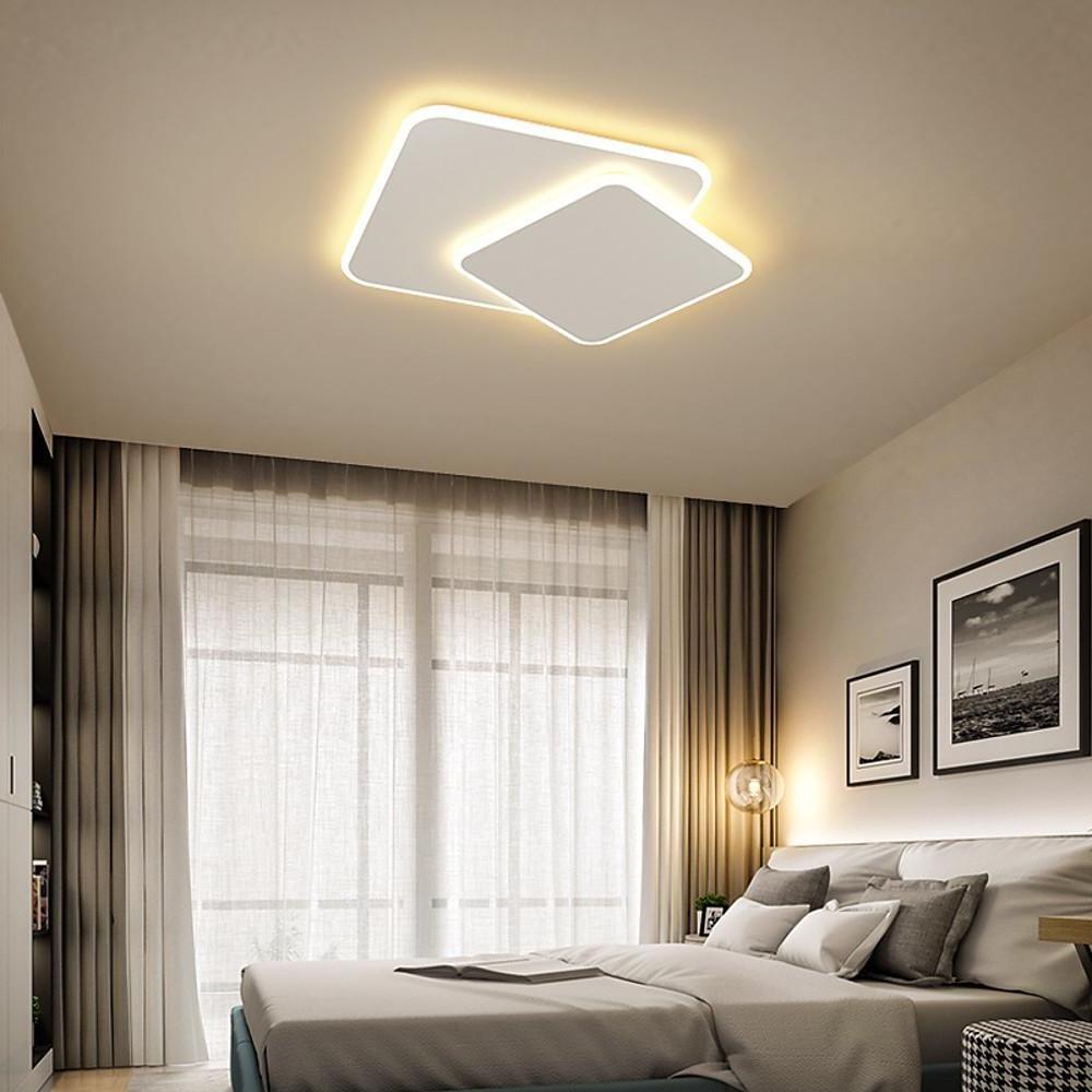 Quadra Square LED Flush Mount Ceiling Light