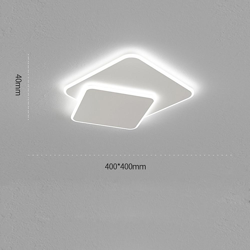 Quadra Square LED Flush Mount Ceiling Light