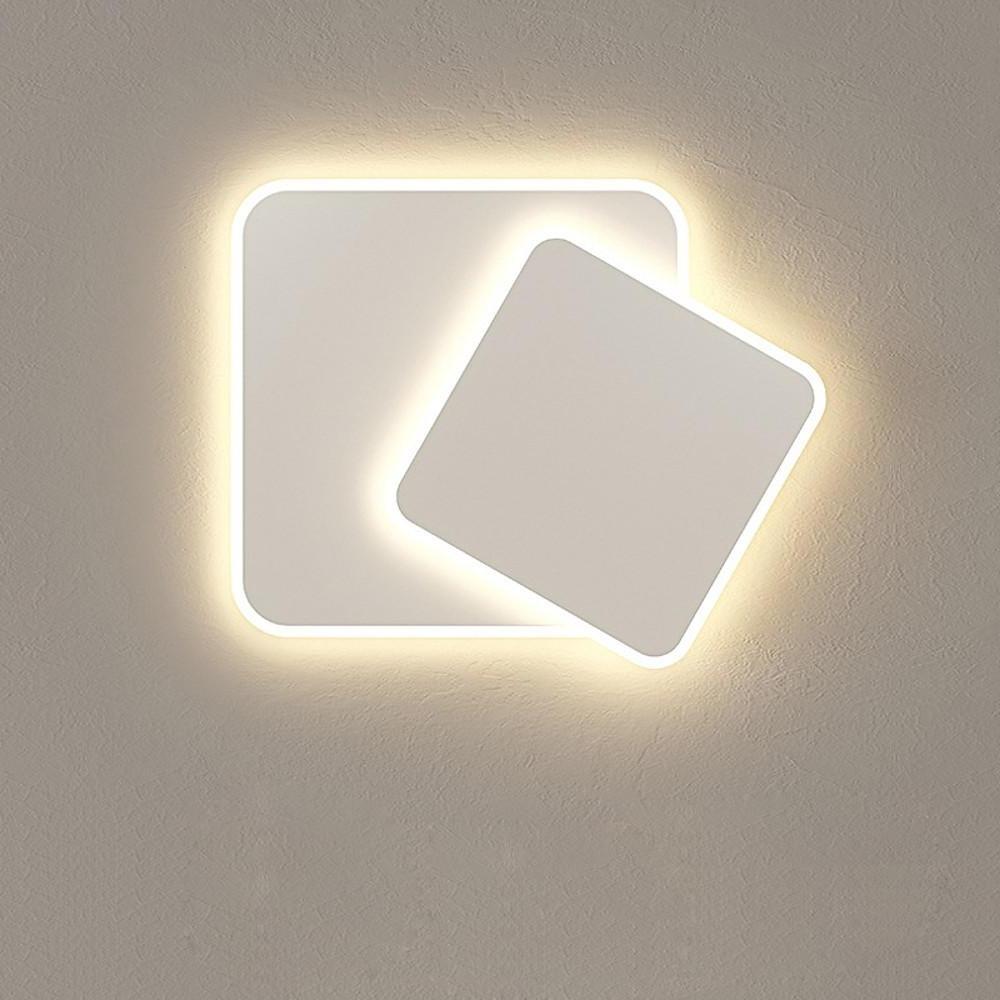 Quadra Square LED Flush Mount Ceiling Light