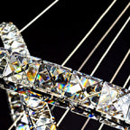 Aurelia 2-Ring Crystal Chandelier
